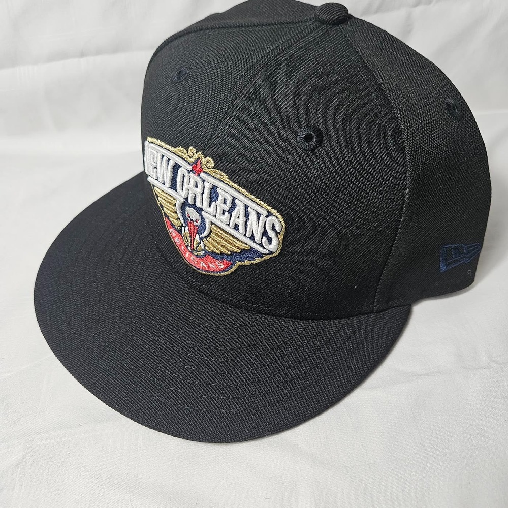 New Orleans Pelicans New Era 9FIFTY Snapback Hat Black Primary Logo NBA New